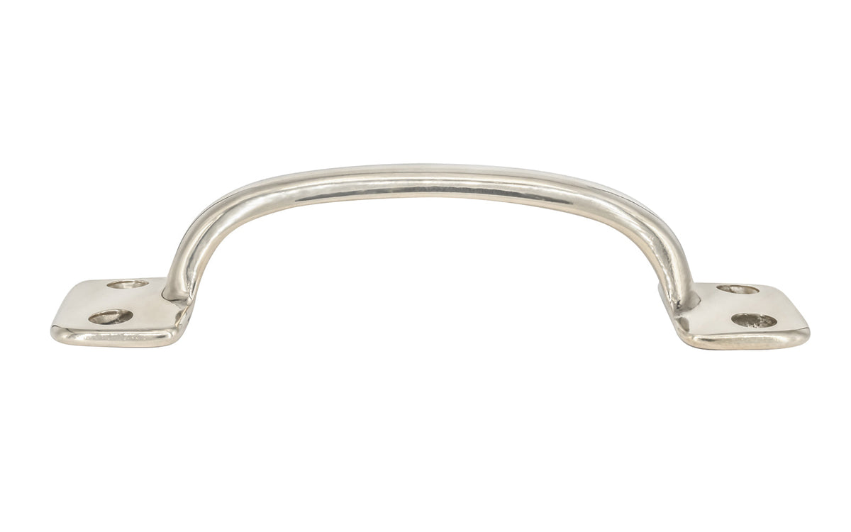 Alvarez Hardware – Classic Solid Brass Handle Pull – 4-Inch Centers